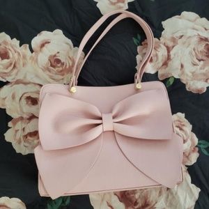 Betsey Johnson Pink Bow Handbag
